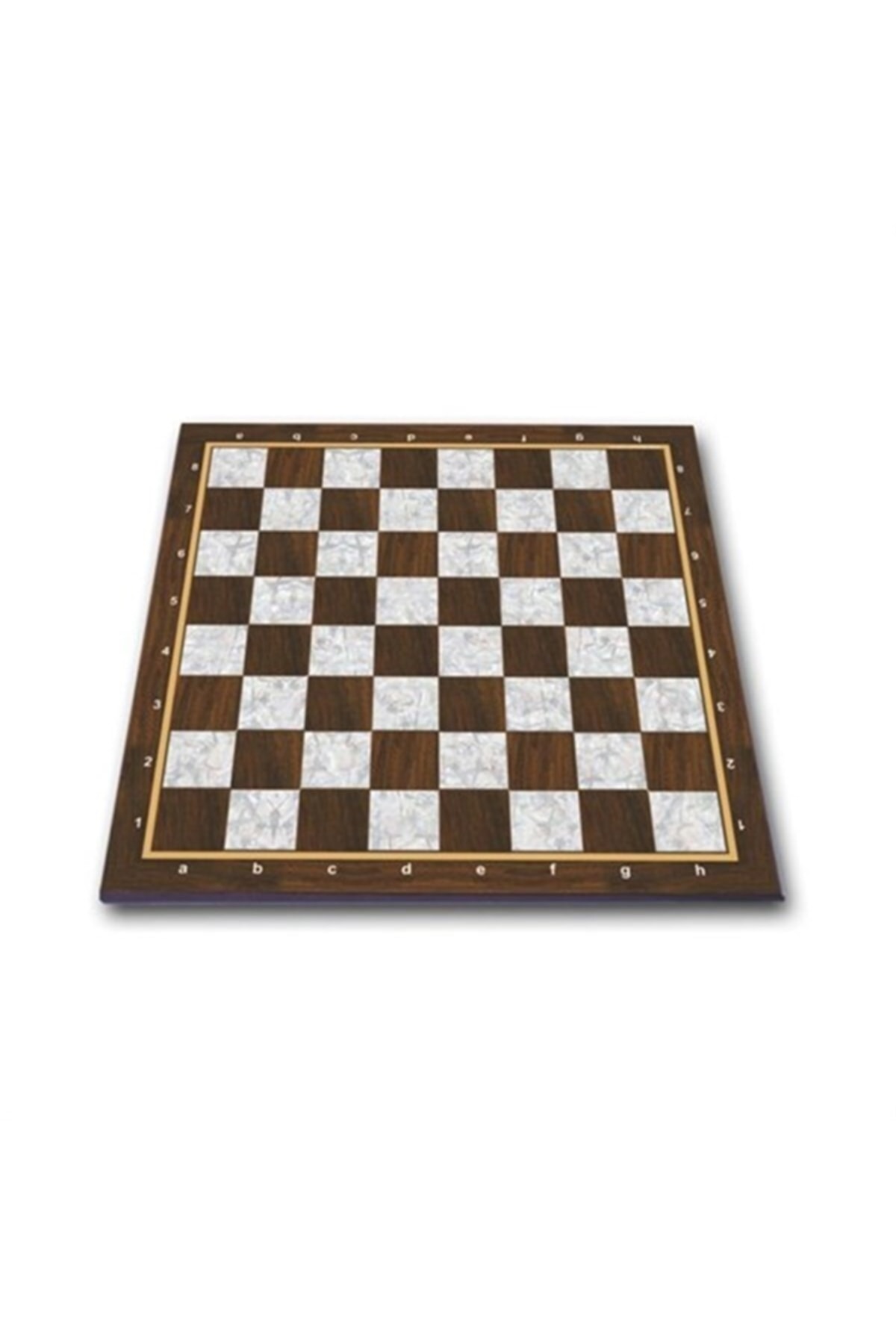 Star Oyun Satranç Sehpası Polyester Sedef (50x50 Cm)