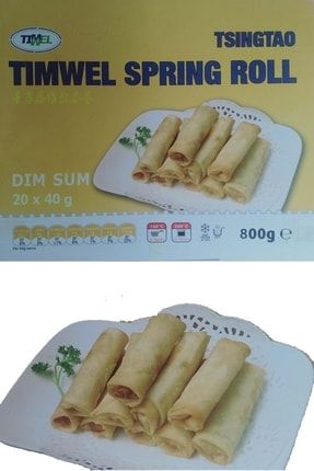 Tsıngtao Sebzeli Çin Böreği 40 Gr X 20 Adet 800 Gr 5701145691003