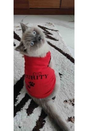 Yeni Sezon Polar Kedi Ve Köpek Kıyafeti - Kırmızı Security [ Xl Beden ] TYC00277071401