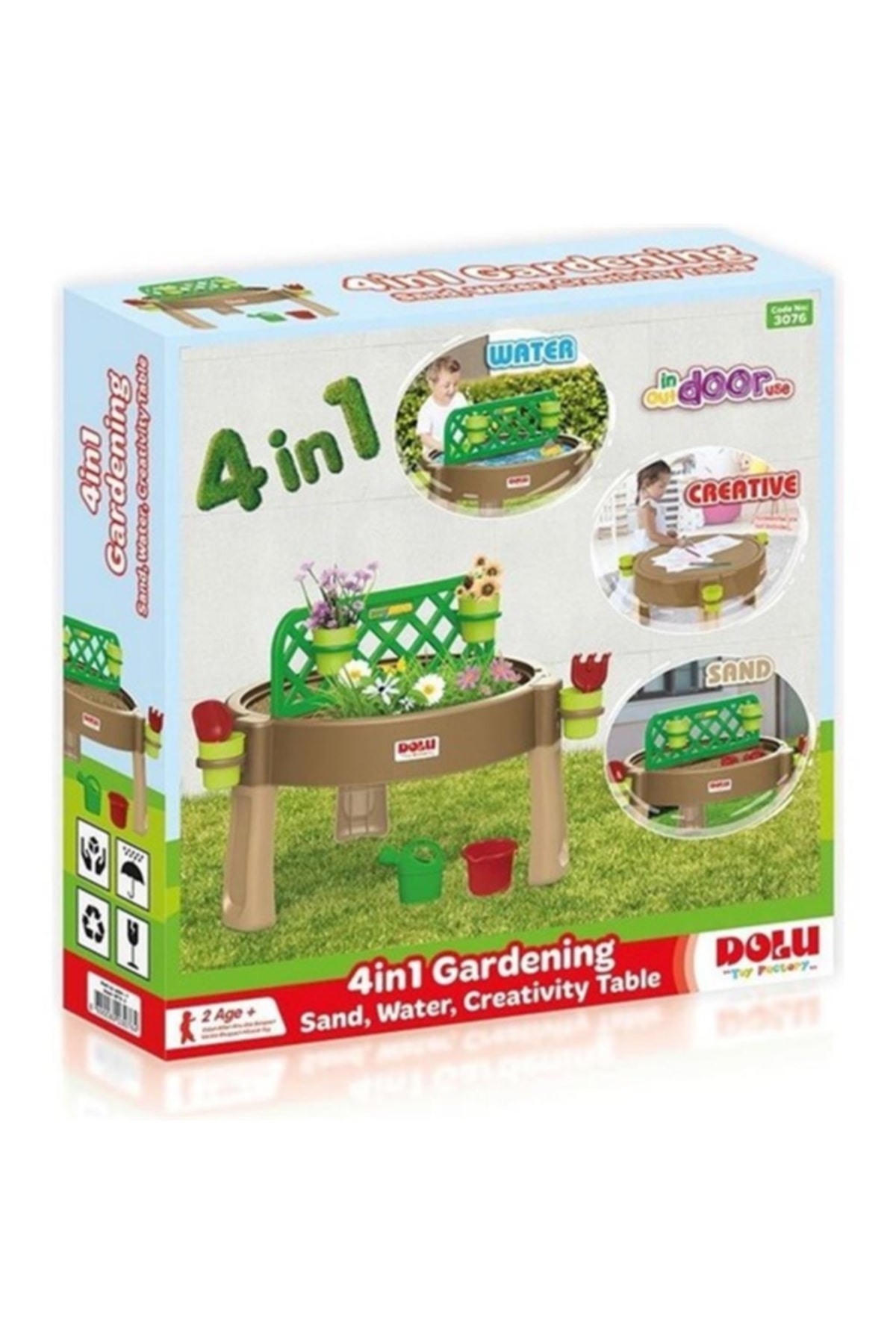 Garden, Sand Water Activity Table 4 in 1