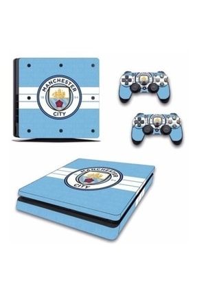 Manchester City Playstation 4 Slim Kasa Sticker Kaplama PS4EAKT283