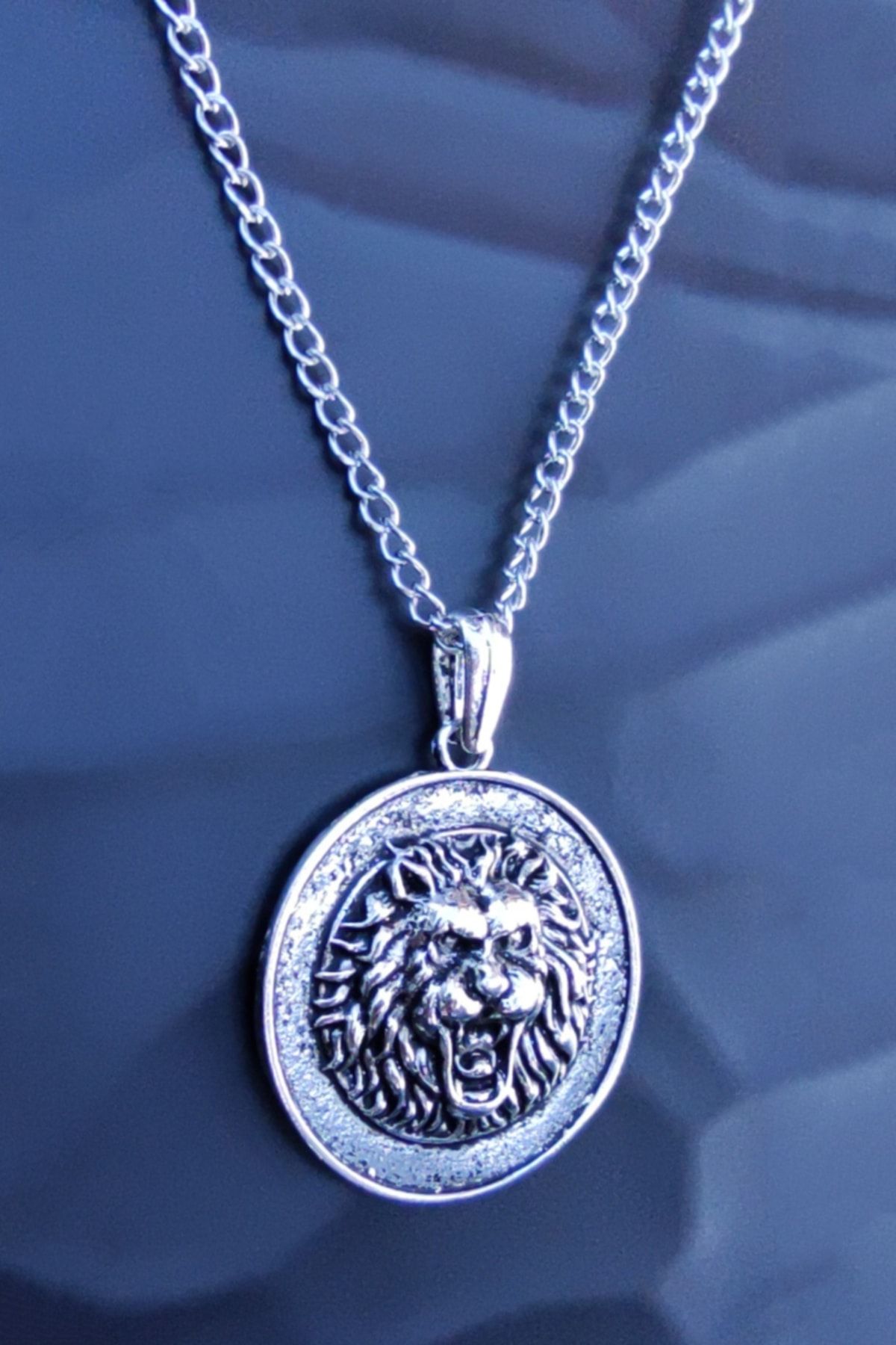 Lion outlet medallion necklace