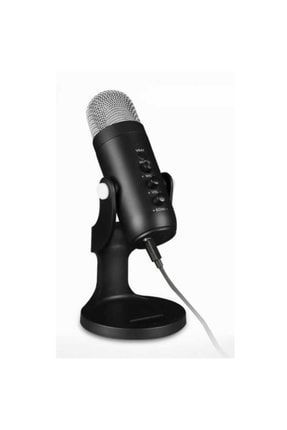Profesyonel Stüdyo Mikrofon Kayıt Condenser Masaüstü Canlı Yayın Mikrofonu 53602