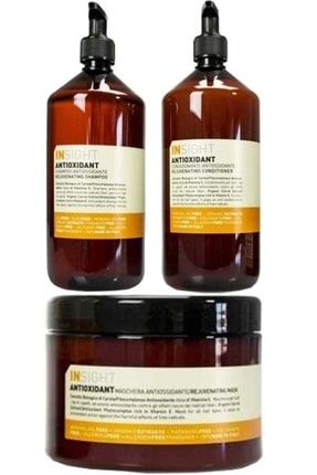 Antioxidant Rejuvenating Antioksidan Şampuan 900 ml + Krem 900 ml + Maske 500 ml 8029352351023