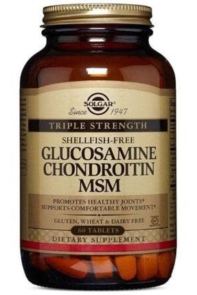 Glucosamin Chondroitin Msm 60 Tablet SLG1318