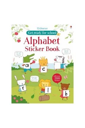 Alphabet Stıcker Book - Get Ready For School 9781409564669