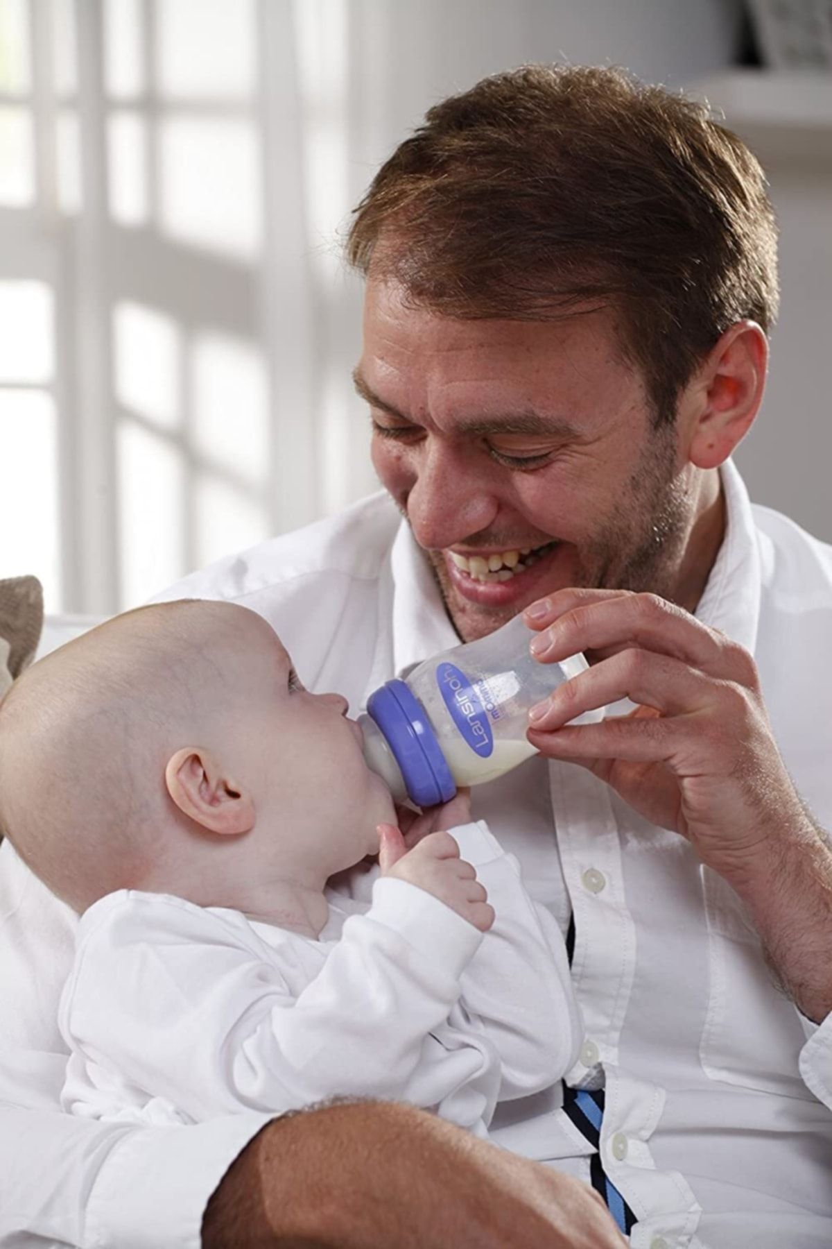Lansinoh-76000 2 X PP Baby Bottle 240 ml Medium Flow 3