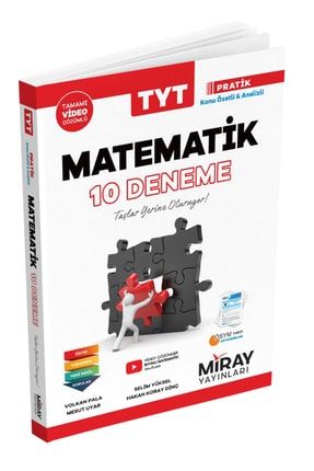 Yks Tyt 10'lu Matematik Deneme Sınavı FC9786050681772