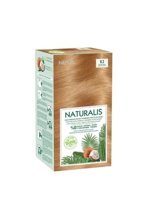 Naturalis Vegan Kalıcı Krem Set Saç Boyası 9.3 Açık Altın Sarısı 997306