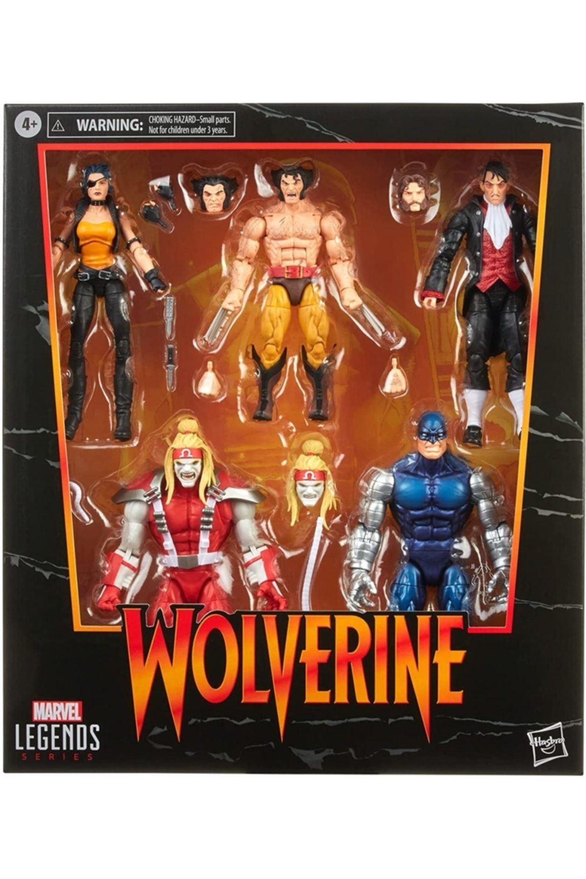 Hasbro Marvel Legends X men Wolverine 5 pack 5 li Paket Aksiyon Fig r