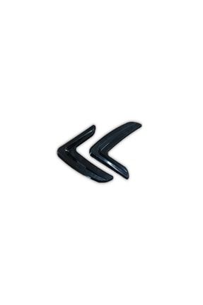 Hyundai Accent Uyumlu Universal Bumerang Çamurluk Venti Sağ-sol Parlak Siyah (piano Black) Cvent-159