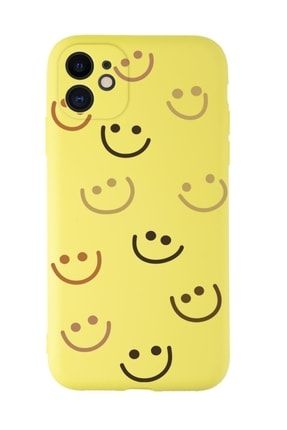 Iphone 11 Uyumlu Smile Desenli Kamera Korumalı Lansman Kılıf Premium Silikonlu trend tekno market 102
