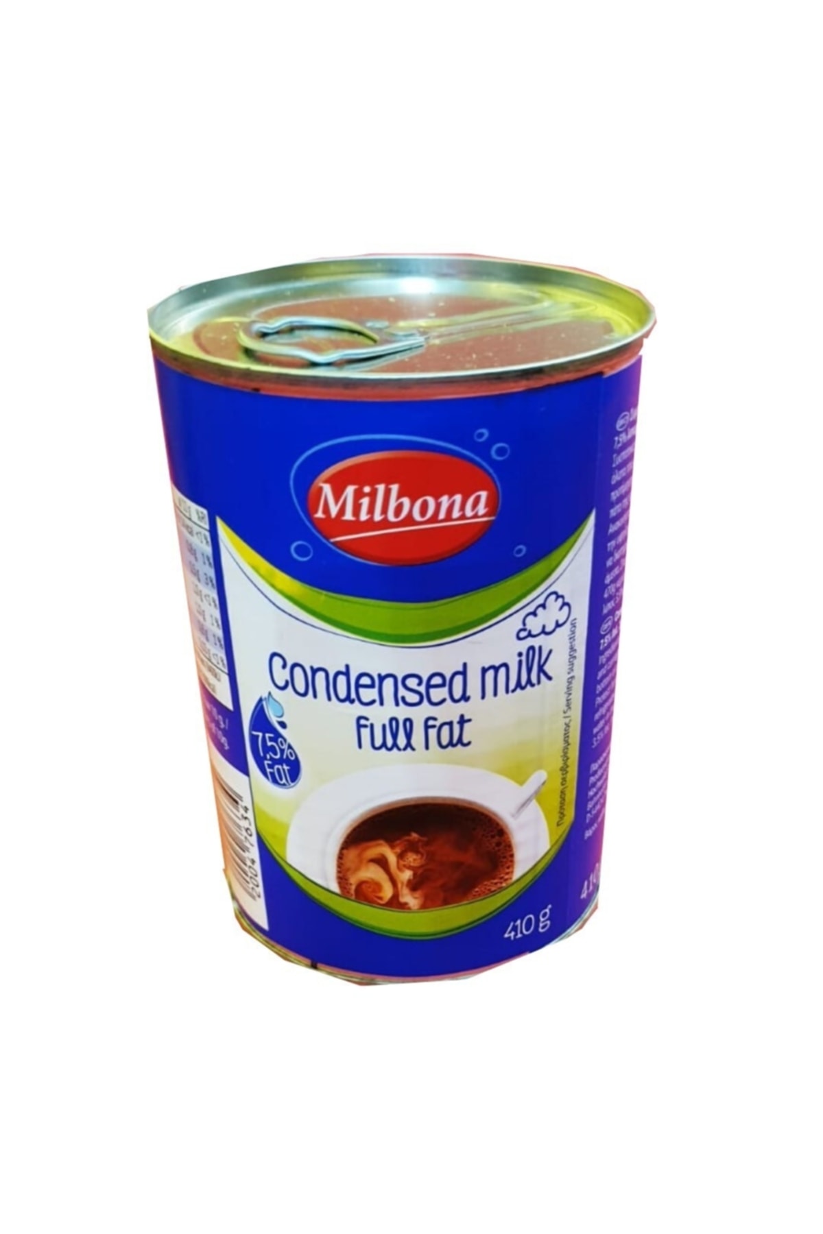 Milbona Condensed Yoğunlaştırılmış Tam Yağlı Kahve Sütü 386 ml