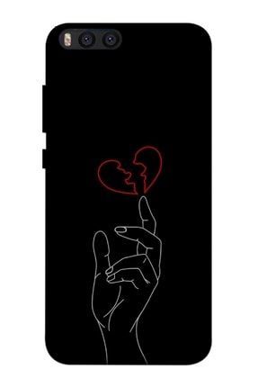 Xiaomi Mi 6 Uyumlu Kılıf Baskılı El Kırık Kalp Desenli Silikon - 8851 Xiaomi Mi 6 Kılıf Dst-Ket-024