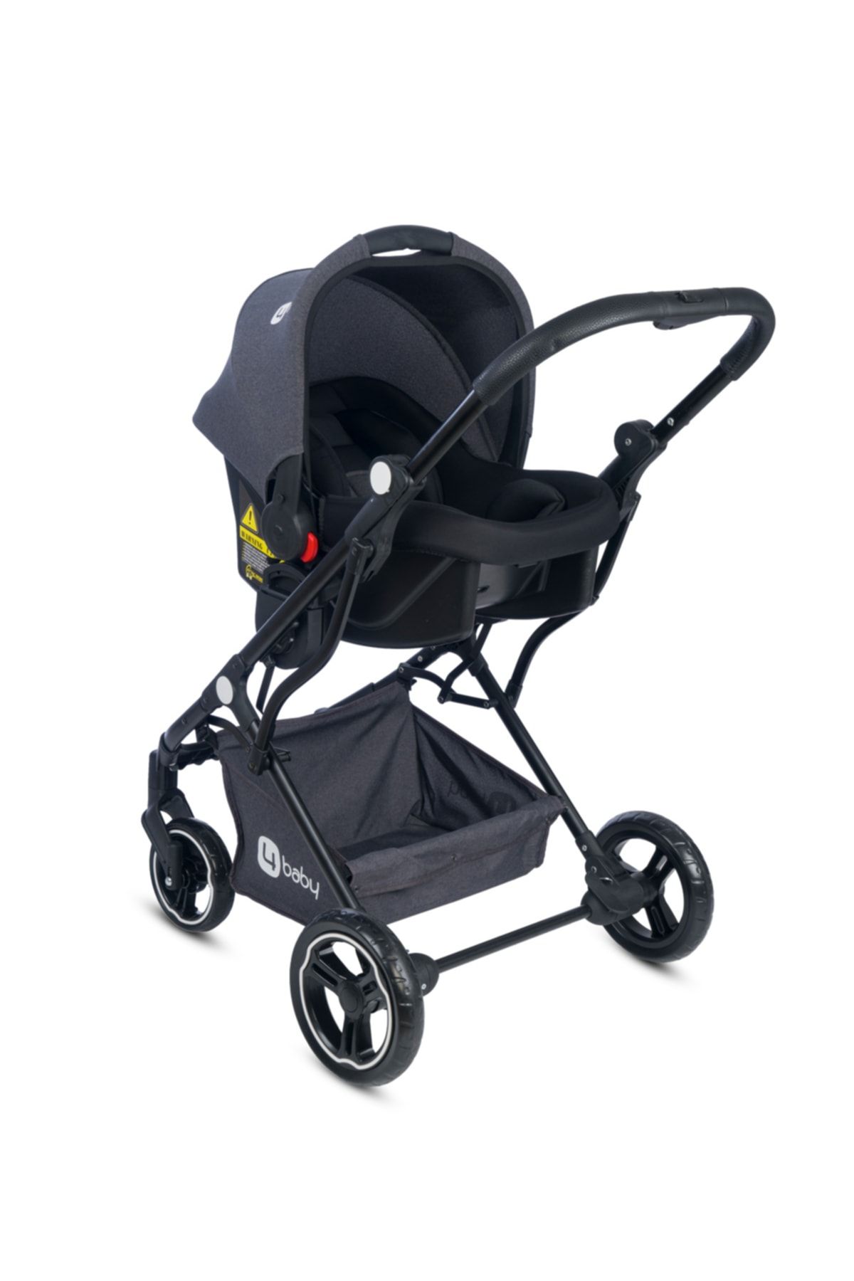 4 Baby Smart Travel Sistem Bebek Arabası - Antrasit SN8468