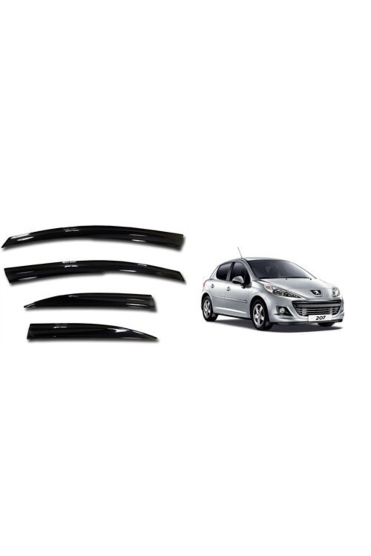 Mugen Peugeot 207 4 Lü Cam Rüzgarlığı