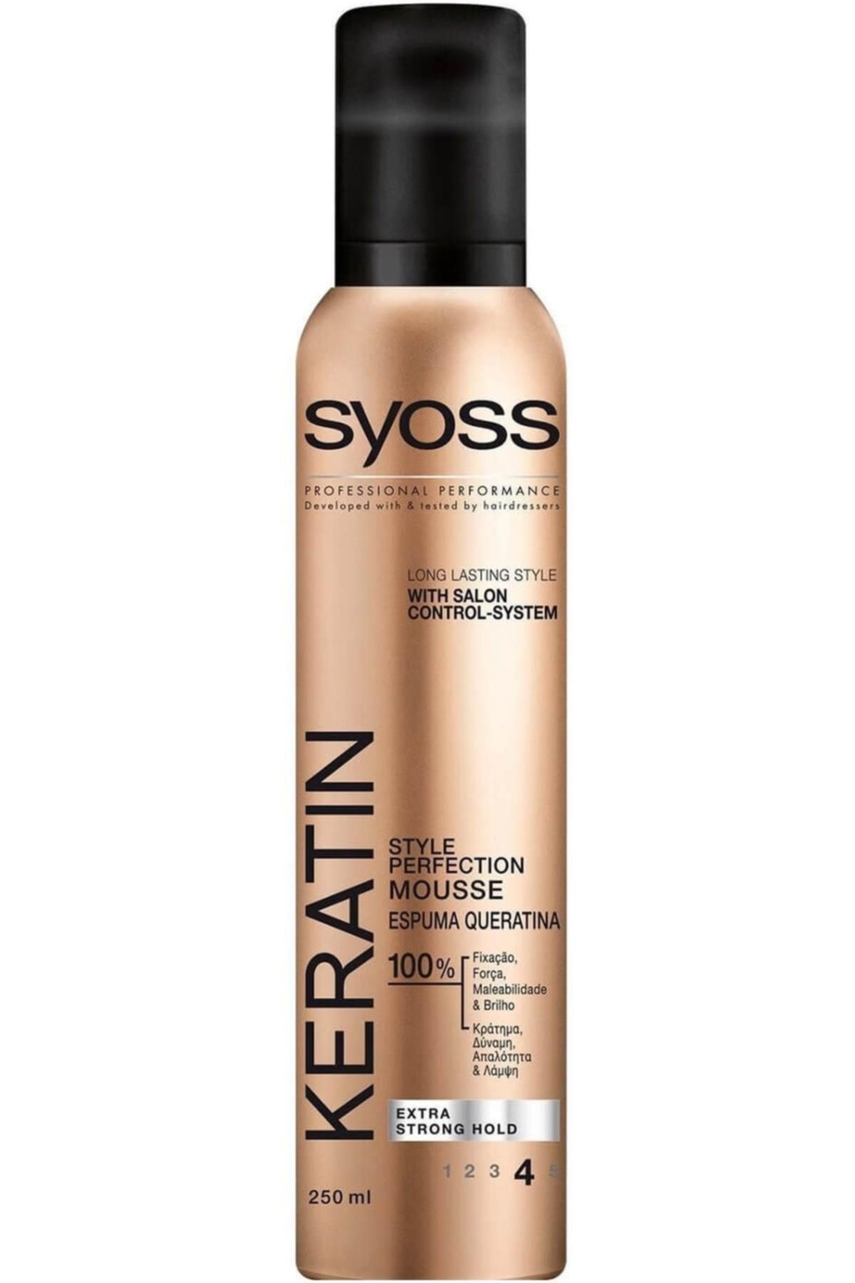 Sakinleştirici Saç Köpüğü Keratin Profesyonel 250 Ml - 656556