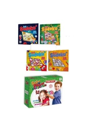 3-6 Yaş Zeka Ve Dikkat Geliştirme Kodlama Seti Ve Stickerli Sudoku Seti - Kaliteburda Avm YUKSUDZEK020102
