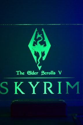 The Elder Scrolls V: Skyrim 16 Renkli Kumandalı Gece Lambası MDW-GM-1290