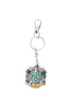 Harry Potter Slytherin Logo Metal Keychain Anahtarlık 8436546899730