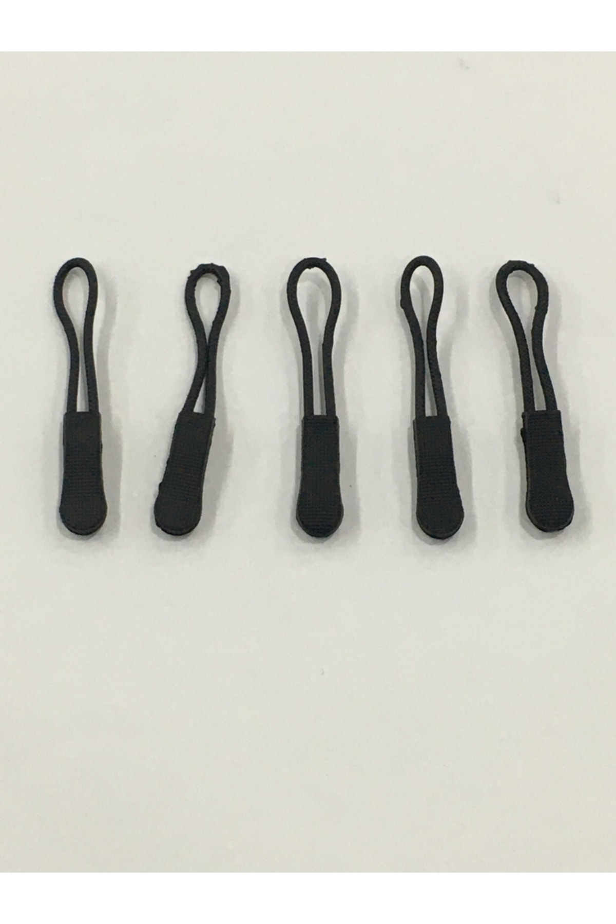 Zipper Pull String 10 Piece Set Black