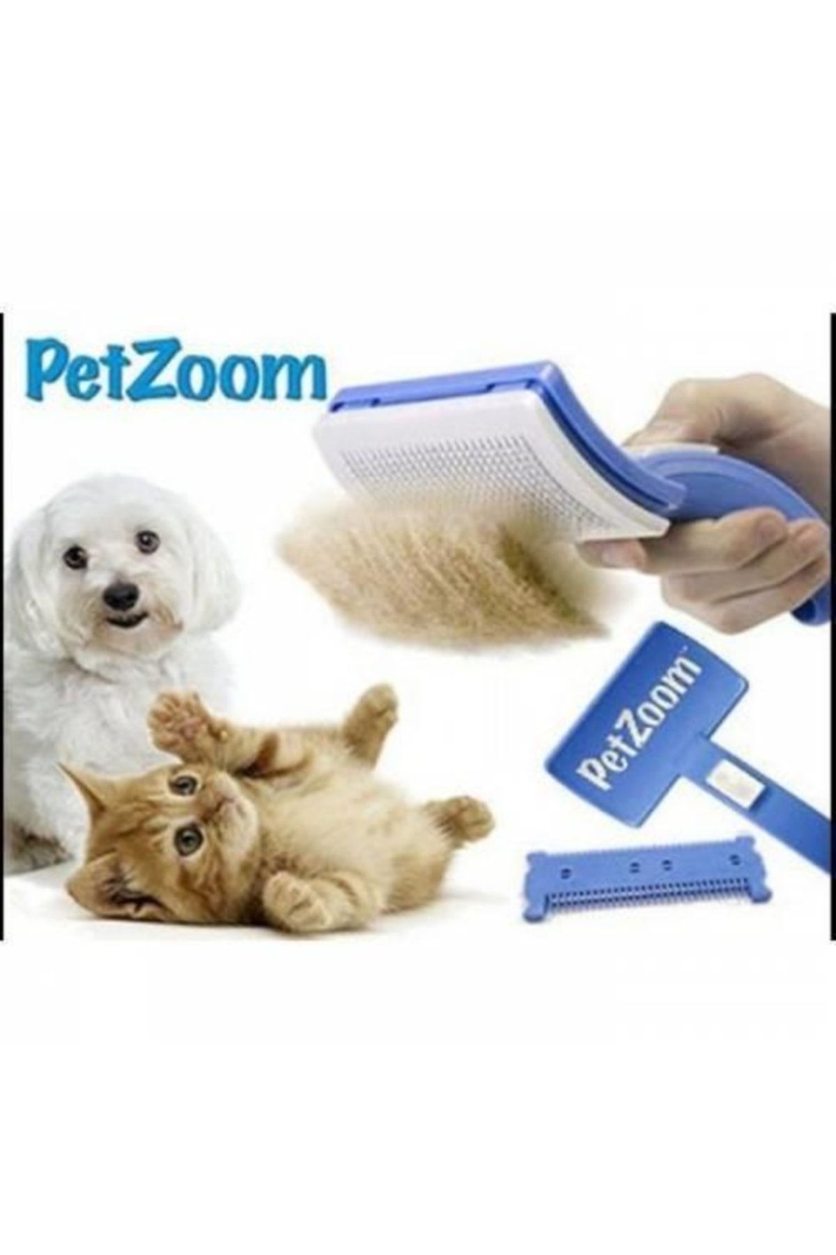 Pet zoom brush outlet