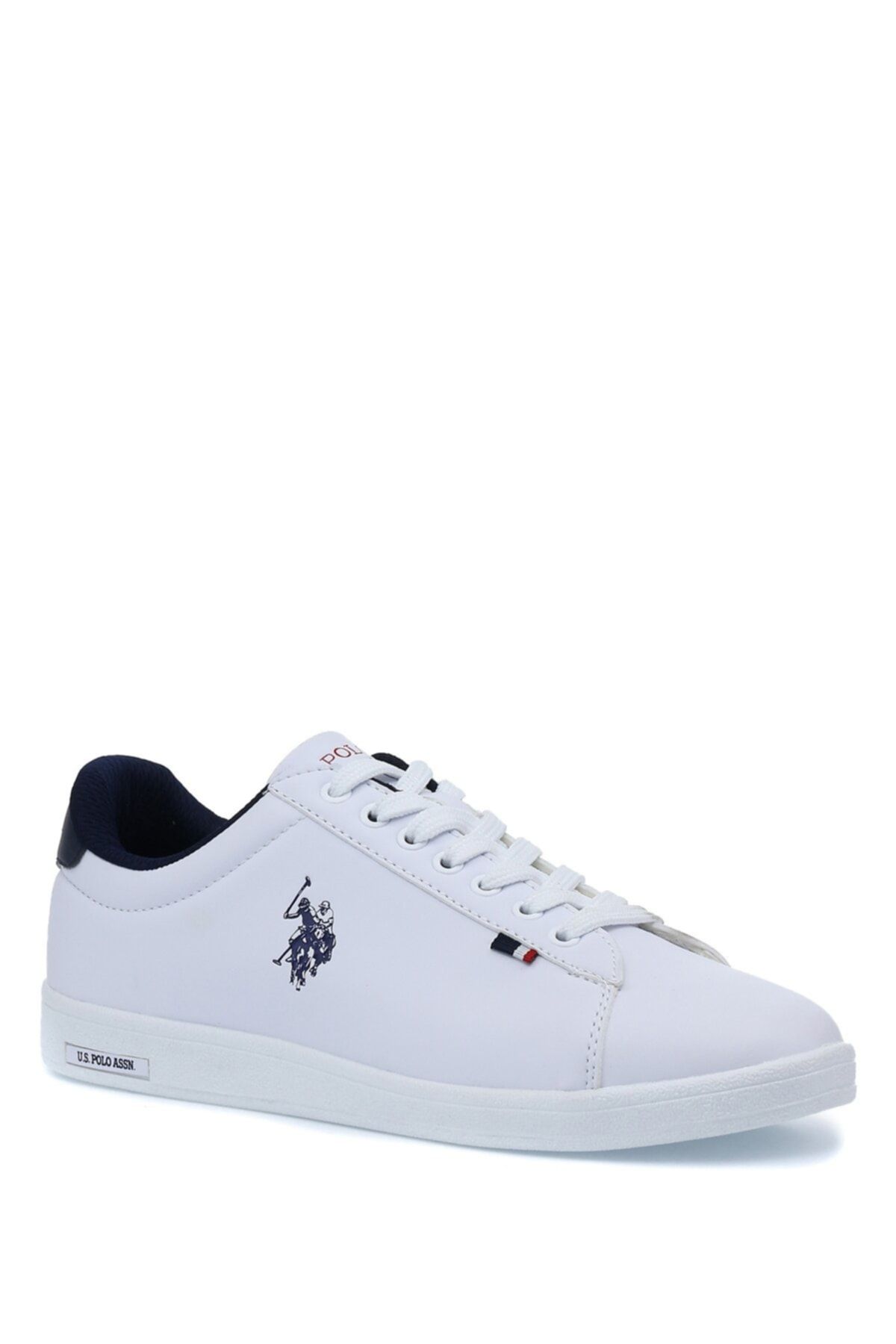 پایه. پولو اسن. کفش کتانی مردانه سفید فرانکو 1pr U.S. Polo Assn.