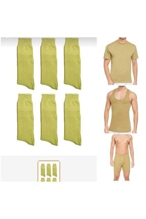 Asker Giyimi 6 Lı Set#askerçamaşır #askerkıyafet #askeratleti #çamaşırbahçesi asker atlet