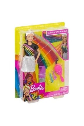Barbie Gökkuşağı Renkli Saçlar Bebeği Fxn96 Lisanslı Orjinal Ürün HBV00000H59LT