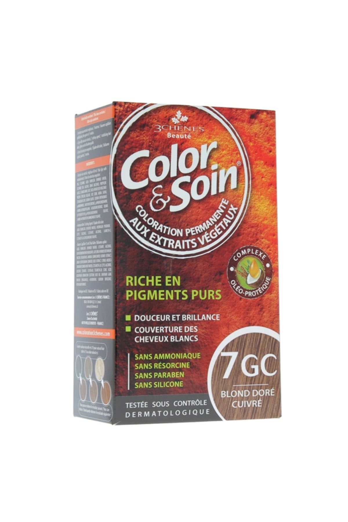 Color Soin Saç Boyası 7gc Golden Copper Blond