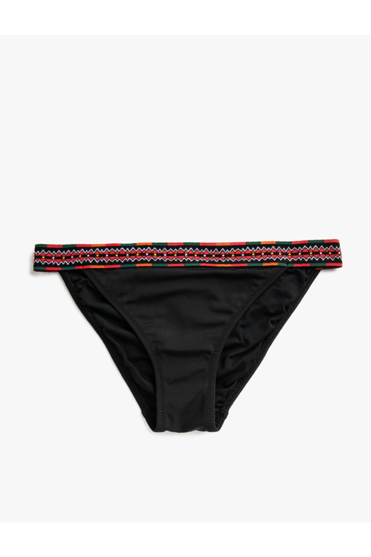 Koton Bikini-Hose Schwarz Unifarben