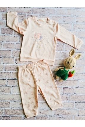 Kız Bebek 2 Li Pijama Takımı 2223-365855554