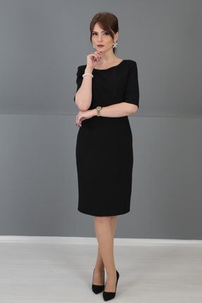 Kokteyl Elbise Siyah 9002100