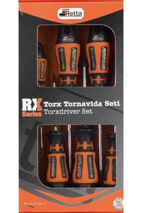 Rxt6000 Torx Tornavida Seti 6'lı RETTARXT6000TTS6
