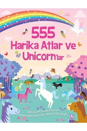 555-eğlenceli Çıkartmalar-harika Atlar Ve Unicorn Pofidik-23