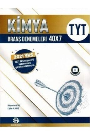 Yayınları Tyt Kimya 40×7 Branş Deneme 2021 567456745647
