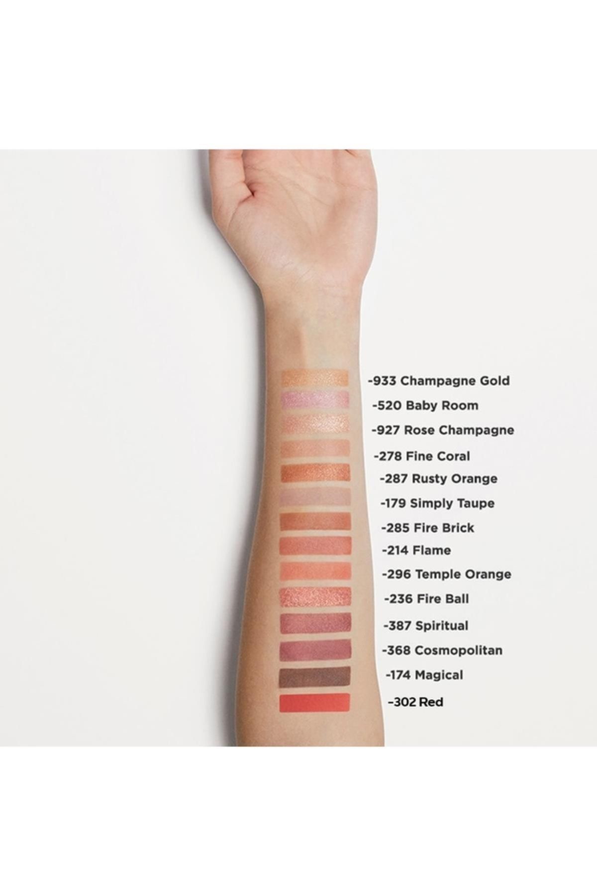beaulis-Point It Shadow 302 Red - Single Pack Eye Shadow 2