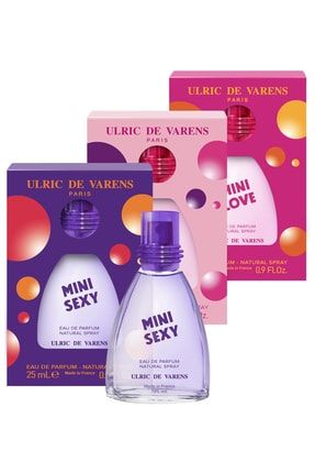 Mini Love, Sexy, Pink 3'lü Set (3x25ml Edp ) Kadın Parfüm 3MINIMIX25