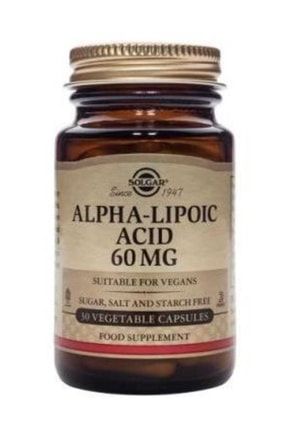 Alpha Lipoic Acid 60 Mg 30 Bitkisel Kapsül 33984000551