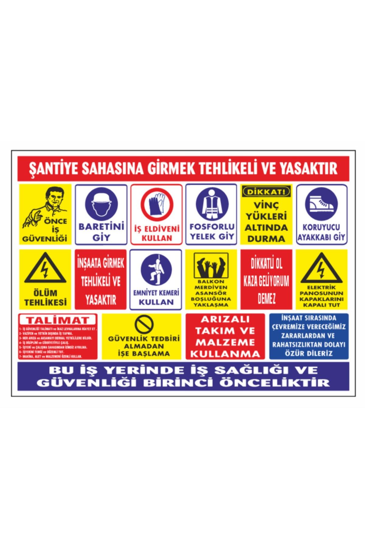 ERGÜNDOĞDU Inşaat Uyarı Levhası - Tasarım - 12