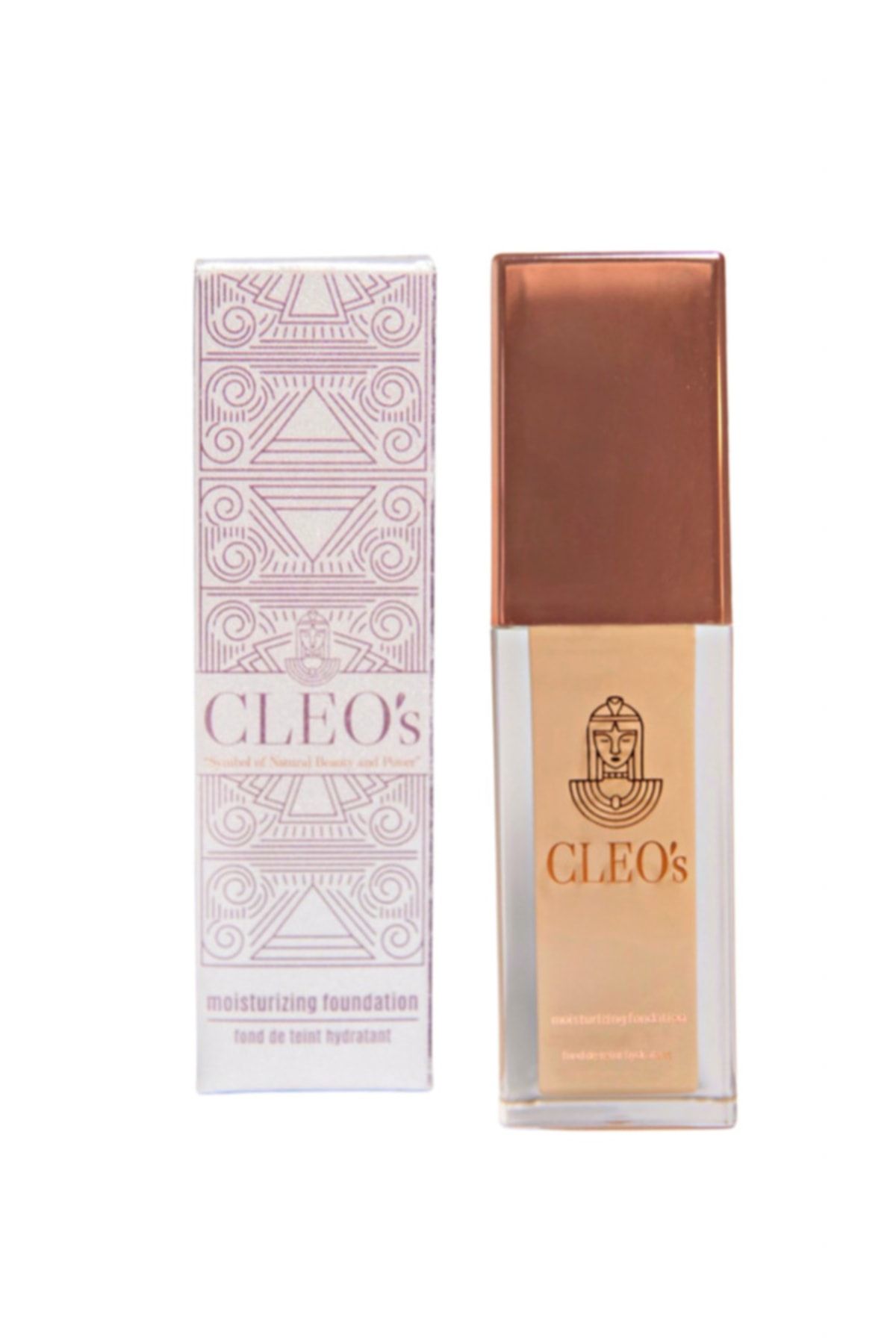 Cleo-Cosmetics All Hours Moisturizing Foundation with High Coverage that Last Up to 24 Hours 35 Ml 5