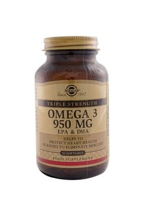 Omega-3 950 Mg 50 Kapsül SOL000592