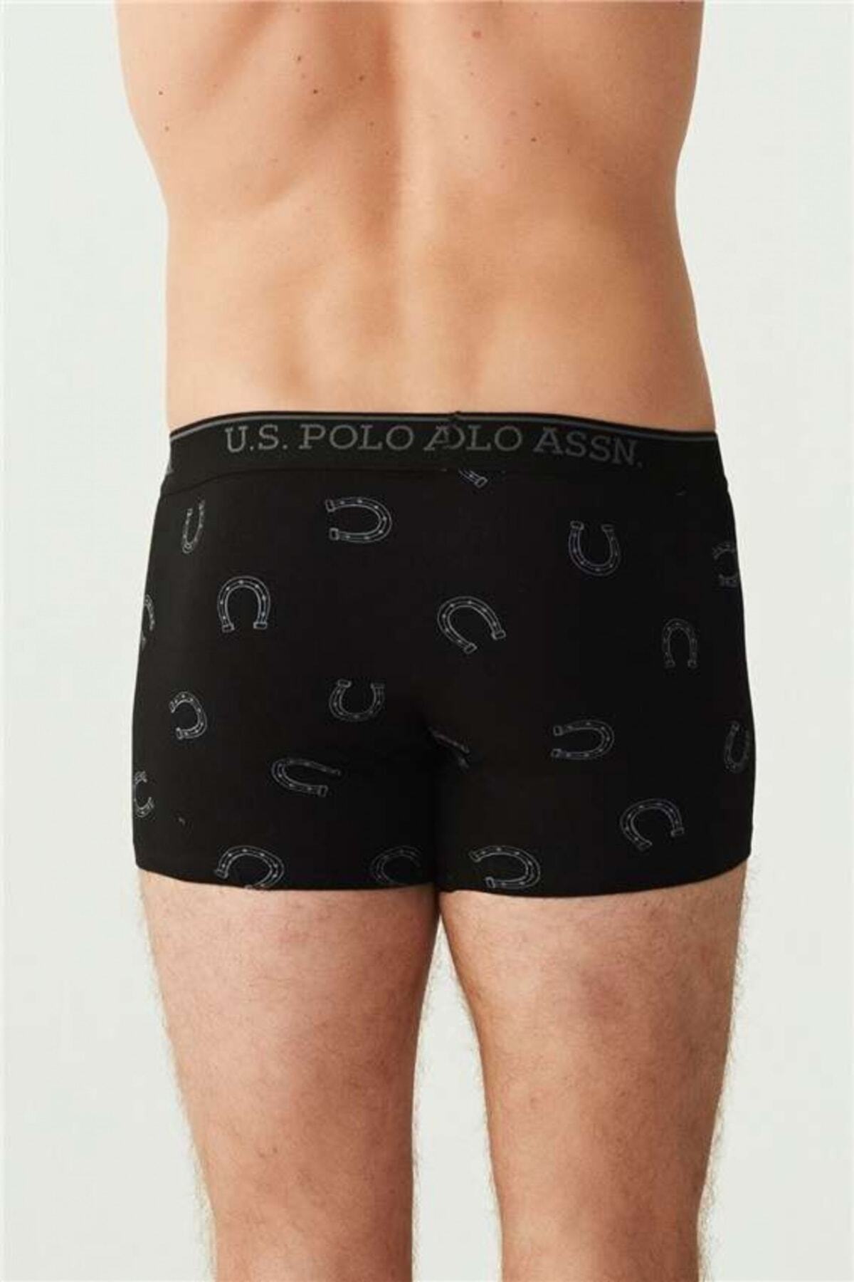 باکسر مردانه طرح دار فاق نرمال | یو ای پولو U.S. Polo Assn. P20375S6155 - تصویر 5