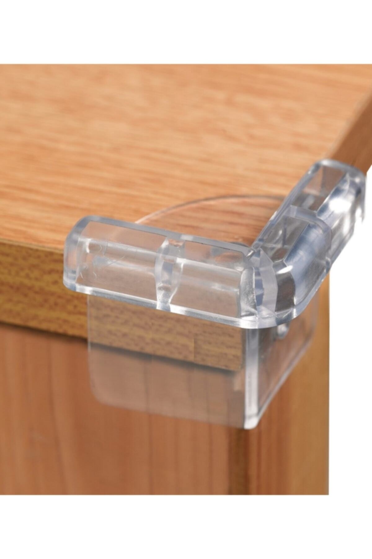 Baby Lock 8 Adet Çocuk Güvenlik Silikon Yumuşak Köşe Koruyucusu fotoğrafı 3 (önizleme)