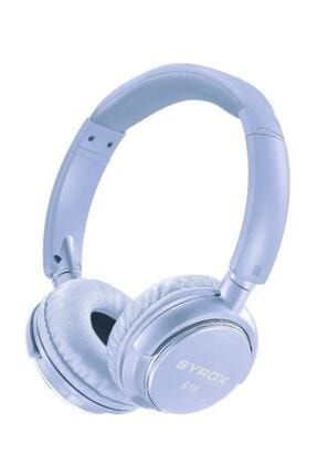S16 Wireless Bluetooth Kablosuz Kulaküstü Hafıza Kartlı Kulaklık Sporcu Mavi Genç BLPLS16KUKM