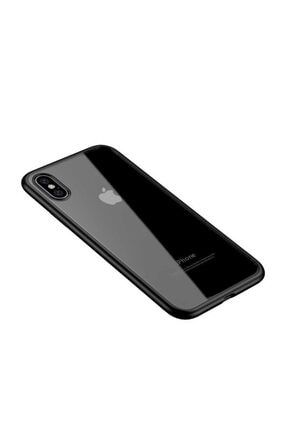Siyah Apple Iphone X Silikon Kılıf nzhtek052821