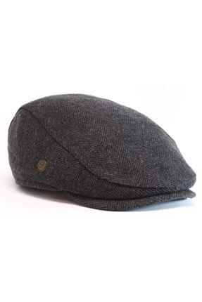 Erkek Yünlü London Kasket Şapka PRA-2759401-2131