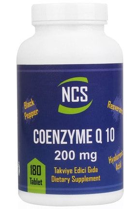 Coenzyme Q-10 200 mg 180 Tablet 869927357570