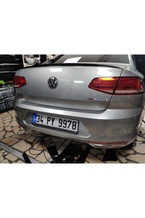 Volkswagen Passat B8 Spoiler Anatomik Parlak Siyah Pleksi SPOYLER23