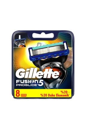 Fusion Proglide 8'li Yedek Tıraş Bıçağı GR43EG4R3